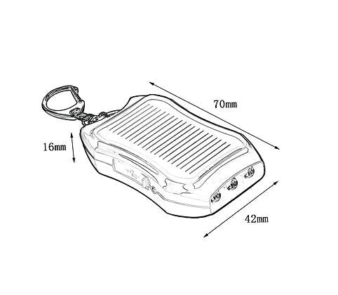 Turbo Max™ (Carregador Solar/PowerBank) + USB e Chaveiro de Brinde