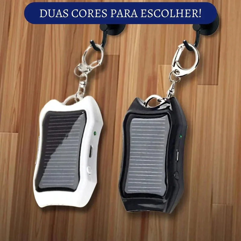 Turbo Max™ (Carregador Solar/PowerBank) + USB e Chaveiro de Brinde